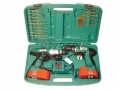 Twin Cordless Drill Set 18V with 2 Batteries and Charger 0585ERA *Out of Stock*