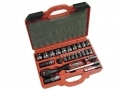 Smoos Professional 26 Pc 3/8 Drive Socket Set in Blow Moulded Case 1247ERA *Out of Stock*