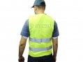 Tool-Tech High Visibility Safety Vest Waistcoat Large BML14580L