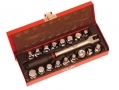 Trade Quality 19 Piece Oil Drain Sump Plug Set in Metal Box 1767ERA *Out of Stock*