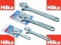Hilka Pro Craft Satin Finish Adjustable Spanner Wrench 8\" (200mm) with Etched Marking HIL18156108 *Out of Stock*