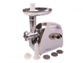Elpine 1200w Reversible Meat Grinder in White with 3 Stainless Cutting Plates 31351C-1 *Out of Stock*