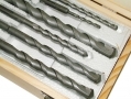 Marksman 12 piece SDS Drill Bit Set in Wooden Case 58065C *Out of Stock*
