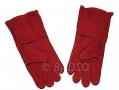 Marksman Welding Gloves/Gauntlets  Lined 14 inch Red 12 Pairs 63002C *Out of Stock*