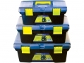 Hamble Set of 3 in Toolboxes with Inner Trays TC405 *Out of Stock*