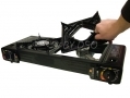 Portable Camping Dual Burner Gas Stove 66199C *Out of Stock*