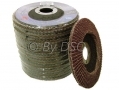 Trade Quality 115mm - 4 1/2\" inch 40 Grit Sanding Flap Disc (10 pack) AB010 *Out of Stock*