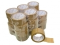 48 Rolls of Brown Packaging Tape 48mm x 50m AD002 *Out of Stock*