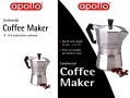 Apollo Continental 6 Cup Stove Top Coffee Maker AP6836 *Out of Stock*