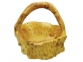 Apollo 20cm Hand Crafted Burr Wood Fruit Basket AP7099 *OUT OF STOCK*