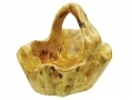 Apollo 30cm Hand Crafted Burr Wood Fruit Basket AP7100 *Out of Stock*