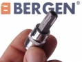 BERGEN Trade Quality 13 pc Tamper Proof Torx Bit Socket Set T8  - T70 in Case BER1184 *Out of Stock*