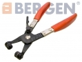 BERGEN Professional 9 Piece Hose Clamp Plier Removal Set Broken Case BER1700-RTN1 (DO NOT LIST) *Out of Stock*