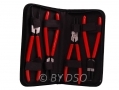 BERGEN TOOLS Professional 4pc 9" Circlip Pliers Internal External Set In Zipped Canvas Pouch BER1727 *OUT OF STOCK*