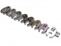 BERGEN Professional 8 Piece 3/8" Drive SAE AF Crowfoot Wrench Set BER1800 *Out of Stock*