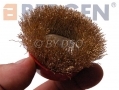 BERGEN VEWERK 65mm Brass Wire Cup Brush BER2100 *Out of Stock*
