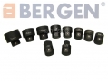 BERGEN Professional 16 Piece Ratchet Action Cam Belt Tension Tool Kit BER3103 *Out of Stock*