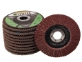 BERGEN VEWERK Trade Quality 115 x 22mm (4 1/2 inch) 80 Grit Sanding Flap Disc 10 pack BER8021 *Out of Stock*