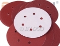 BERGEN Vewerk Bodyshop Spec 50 Pack 150 mm Velcro Sanding Discs 240 Grit BER8074