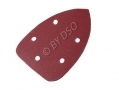 BERGEN Vewerk Bodyshop Spec 50 Pack 140 mm Triangle Velcro Sanding Discs 120 Grit BER8085 *Out of Stock*