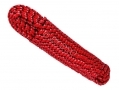 Tool-Tech 100 Foot x 10mm Polypropylene Diamond Braid Multi Purpose Utility Rope Red BML20560RED *Out of Stock*