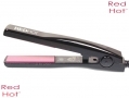 ReD HoT Mini Ceramic Hair Straighteners with LED Indicator 240v Black BML37000BLACK *Out of Stock*