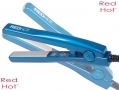 ReD HoT Mini Ceramic Hair Straighteners with LED Indicator 240v Blue BML37000BLUE *Out of Stock*