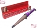 ReD HoT Heated Curling Wand in Purple with 4 Digital Setting 200 Degrees BML37020PURPLE *Out of Stock*