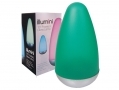 Illumini 13 inch Frosted Minaret Glow Lamp in Green Colour BML43120GREEN