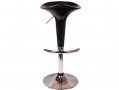 Divine Madison Hydraulic Bar Stool Style in Black 360 Degree Swivel with Highly Polished Chrome Base BML62240 *Out of Stock*