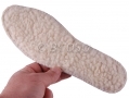 Natural Sheep Wool Woollen Insole For Men or Woman 8 to 9 UK Size EU Size 42 to 43 BML64120810
