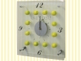 Glass Lemon Kitchen Wall Clock D12630/DL *Out of Stock*