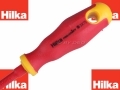 Hilka Pro Craft 75mm x 3mm Slotted VDE Screwdriver GS TUV Approved Insulated to 1000v AC with Soft Grip  HIL33300075 *Out of Stock*