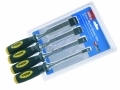 Hilka 4 pce Wood Chisel Set Soft Grip Pro Craft HIL72040104 *Out of Stock*