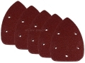 5 x 6 Pack 140 mm Mixed Triangle Sanding Discs 40 80 120 Grit AB149 *Out of Stock*