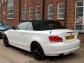 2011 BMW 118i Sports Convertible Manual AC White with Black Power Hood 17 inch Alloys 54,000 Miles MR57JLB