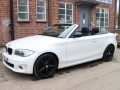 2011 BMW 118i Sports Convertible Manual AC White with Black Power Hood 17 inch Alloys 54,000 Miles MR57JLB