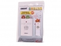 Omega Portable Wireless Door Chime Bell with 8 Chimes and Fitting Kit OM17101 *Out of Stock*