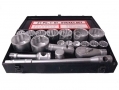 Professional Engineering Quality 21 Pc 1 inch Drive Socket Set 30mm to 80mm SS020 *Out of Stock*