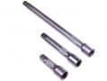 Trade Quality 3 Pc 1/2" Chrome Vanadium Extension Bar Set with Spring Loaded Ball Bearing  SS027 *Out of Stock*