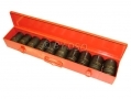 Industrial Quality 10 Piece 1" Deep Impact Socket Set in Metal Case 24-41mm SS033 *Out of Stock*