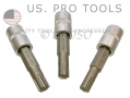 US PRO Tools 7 pc 3/8\" and 1/2\" drive Ribe Socket Set US0039 *Out of Stock*