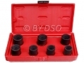 US PRO TOOLS 7PC 1/2" DR Twist Socket Alloy Wheel Nut Lock Removing Set 17mm to 26mm US1322 *Out of Stock*