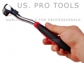 US Pro Professional Trade Quality 1/2\" 72t Curved Ratchet Leopard US4092 *OUT OF STOCK*